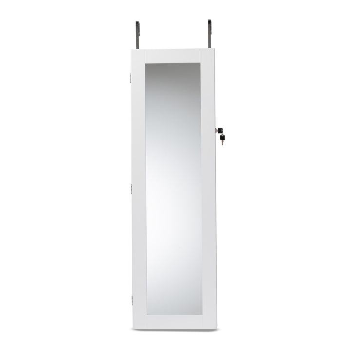 Richelle Armoire With Mirror/White