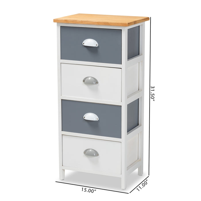Calandra 4 Drawer Storage Unit