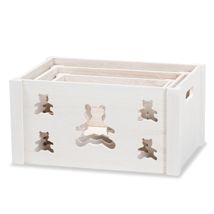 Sagen 3 Piece Storage Crate Set