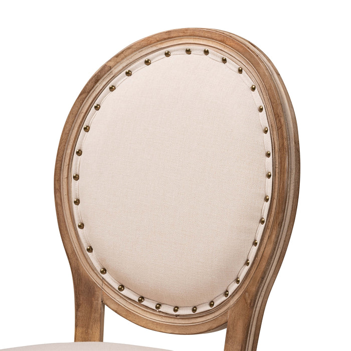 Louis Wood Dining Chair Set Of 2