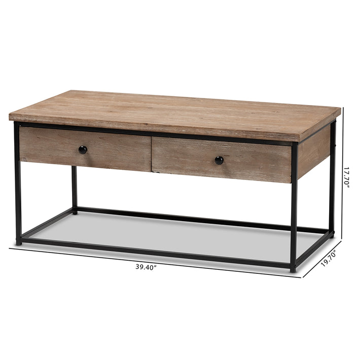 Roderick 2 Drawer Coffee Table