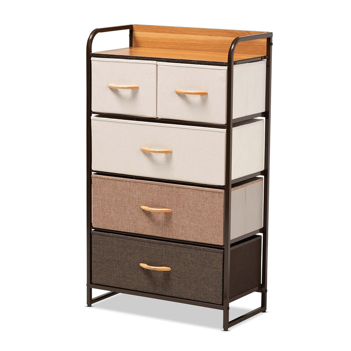 Volkan 5 Drawer Storage Cabinet