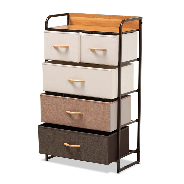 Volkan 5 Drawer Storage Cabinet