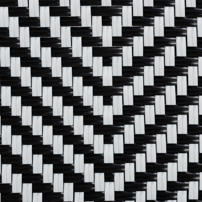 Alaire French 2 Piece Outdoor Dining Chair/Black/White