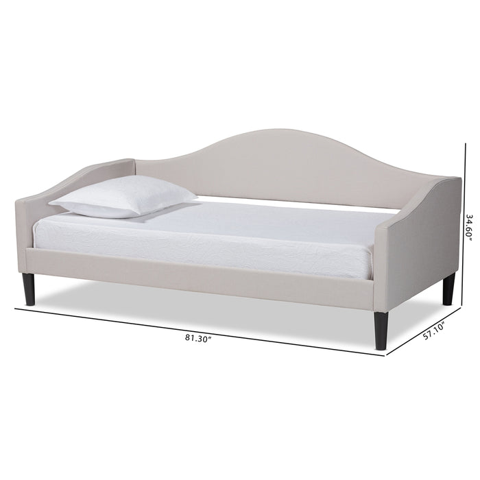 Milligan Modern Full Size Day Bed/Beige