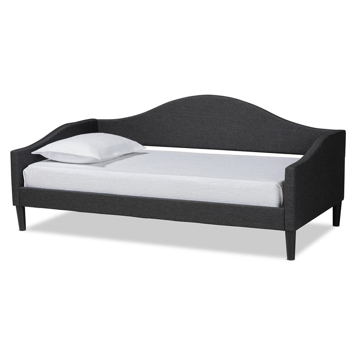 Milligan Modern Full Size Day Bed/Charcoal Grey
