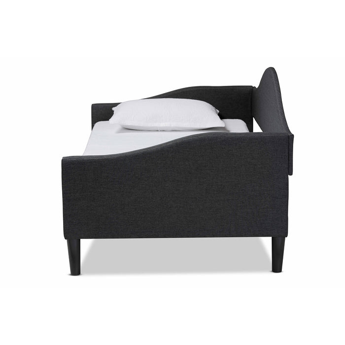 Milligan Modern Full Size Day Bed/Charcoal Grey