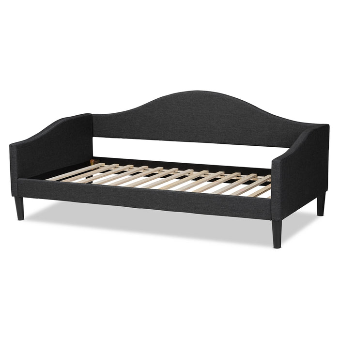 Milligan Modern Full Size Day Bed/Charcoal Grey