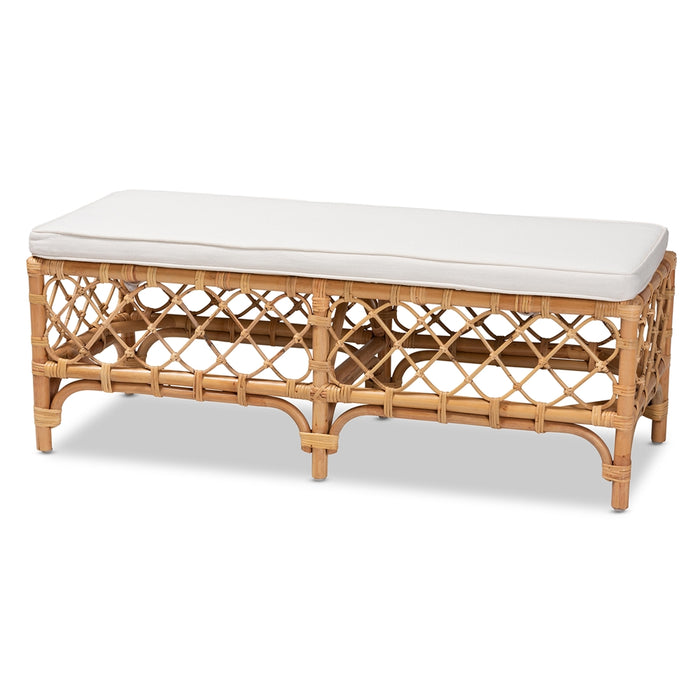 Orchard Rattan Bench