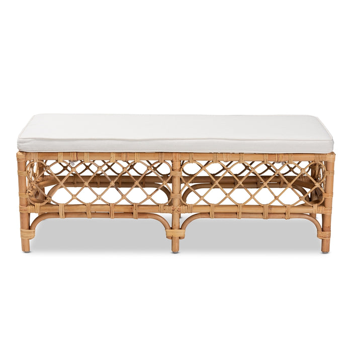 Orchard Rattan Bench