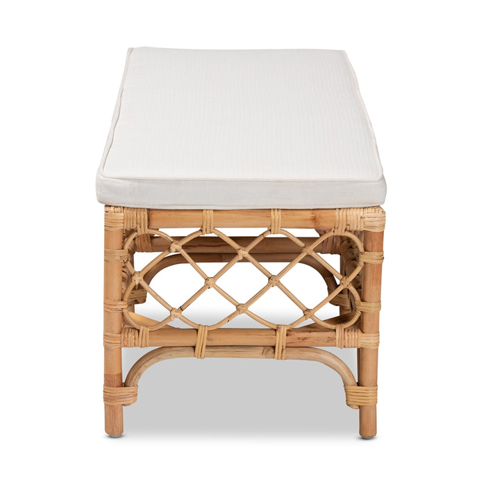 Orchard Rattan Bench
