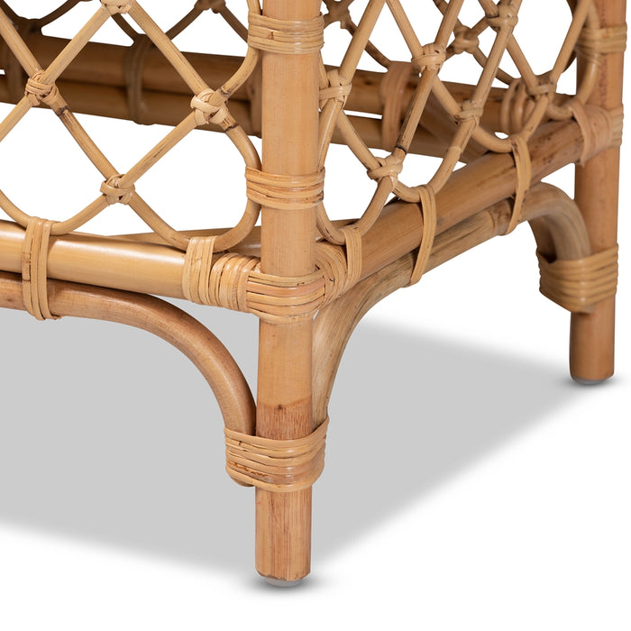 Orchard Rattan Bench