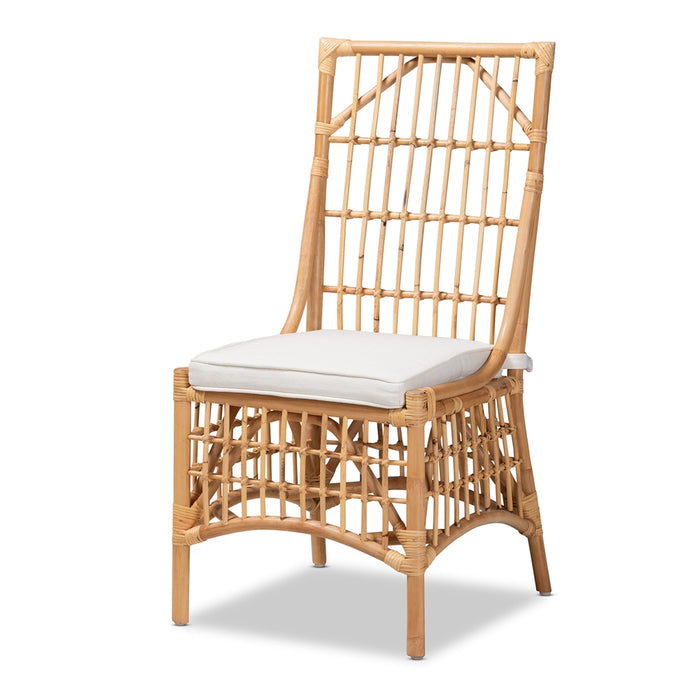 Rose Rattan Dining Chair