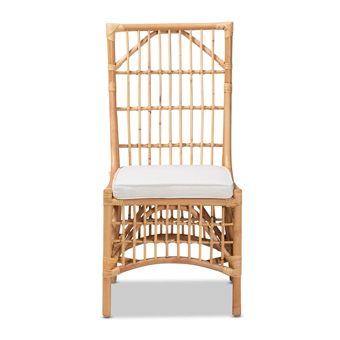 Rose Rattan Dining Chair