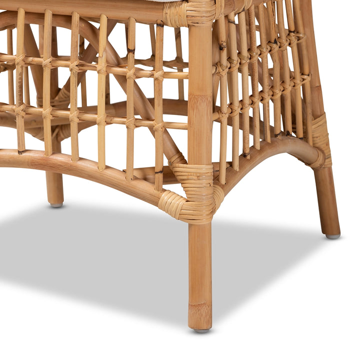 Rose Rattan Dining Chair