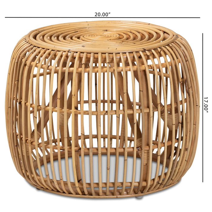 Maverick Rattan End Table