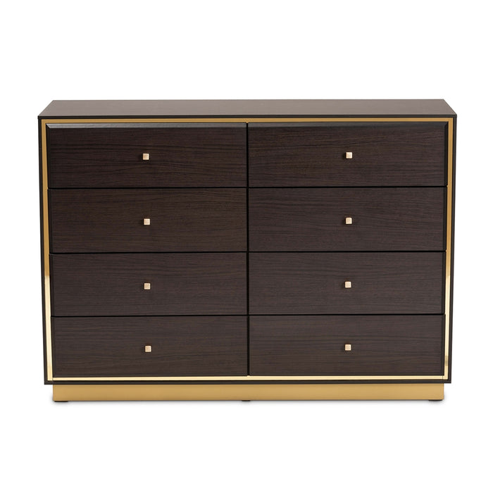 Cormac 8 Drawer Dresser/Espresso Brown