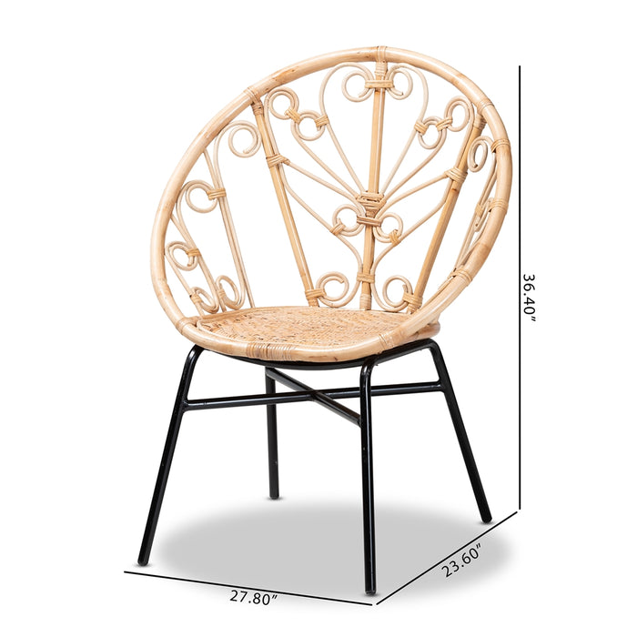 Zenaida Bohemian Rattan Chair