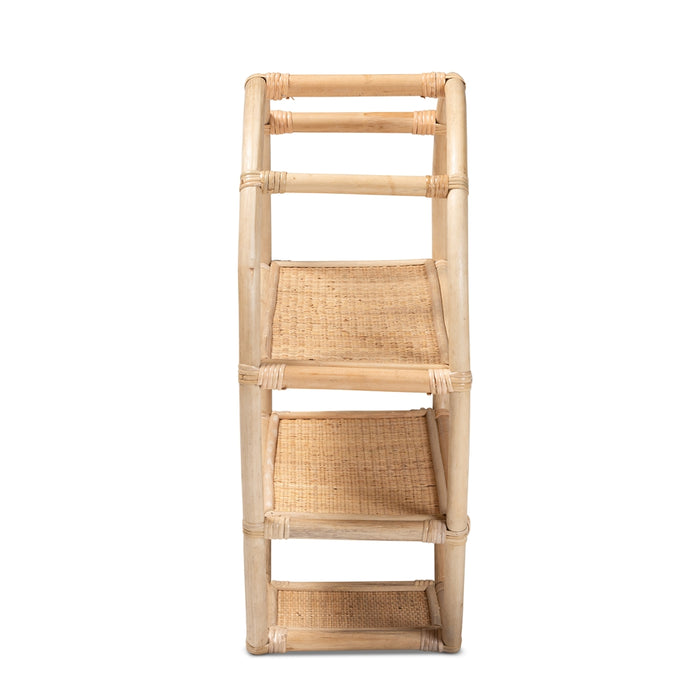 Ruana Bohemian Rattan 3 Tier Display Shelf