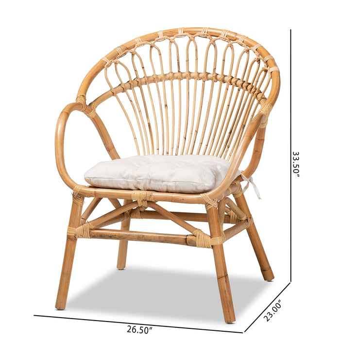 Benicia Rattan Dining Chair