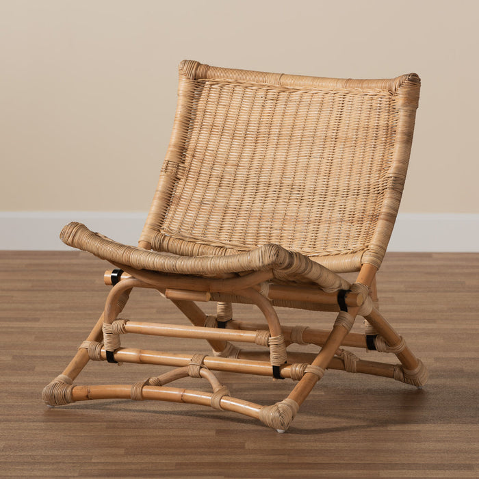 Herrara Rattan Foldable Lounge Chair