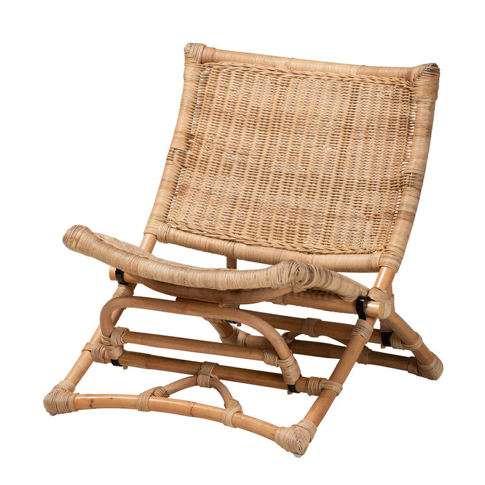 Herrara Rattan Foldable Lounge Chair