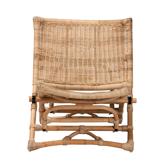 Herrara Rattan Foldable Lounge Chair