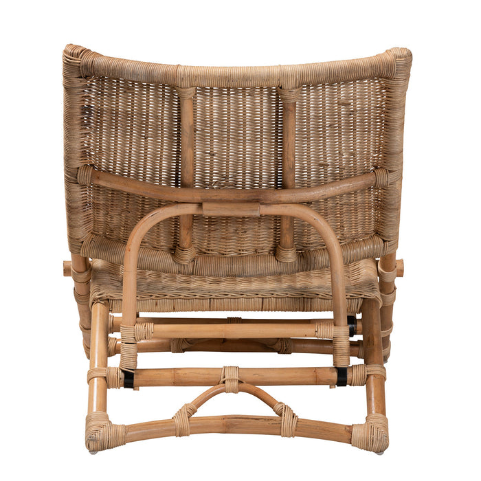 Herrara Rattan Foldable Lounge Chair
