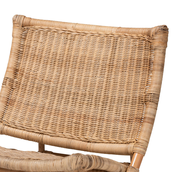 Herrara Rattan Foldable Lounge Chair