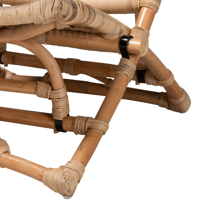 Herrara Rattan Foldable Lounge Chair