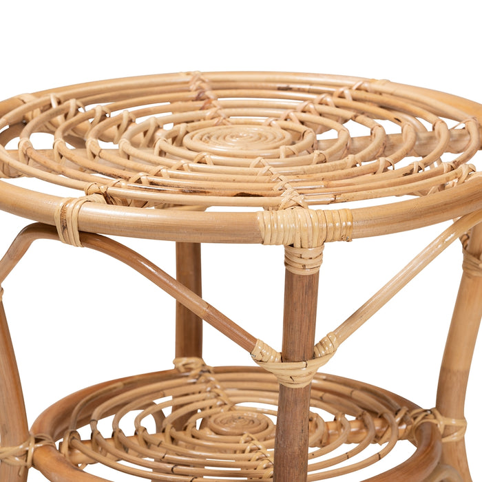 Cariel Rattan Coffee Table