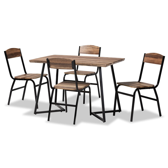 Roana 5 Piece Dining Set