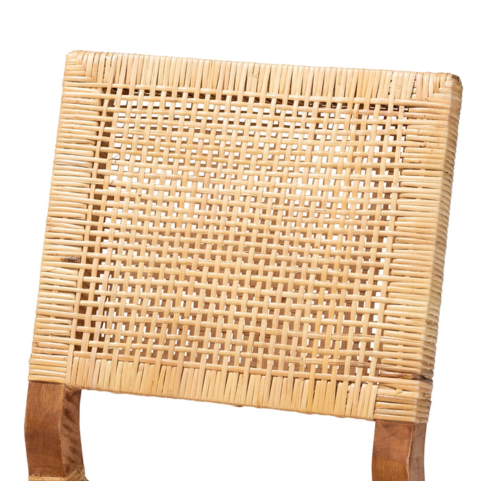 Lesia Rattan Dining Chair Set – 2 Pieces