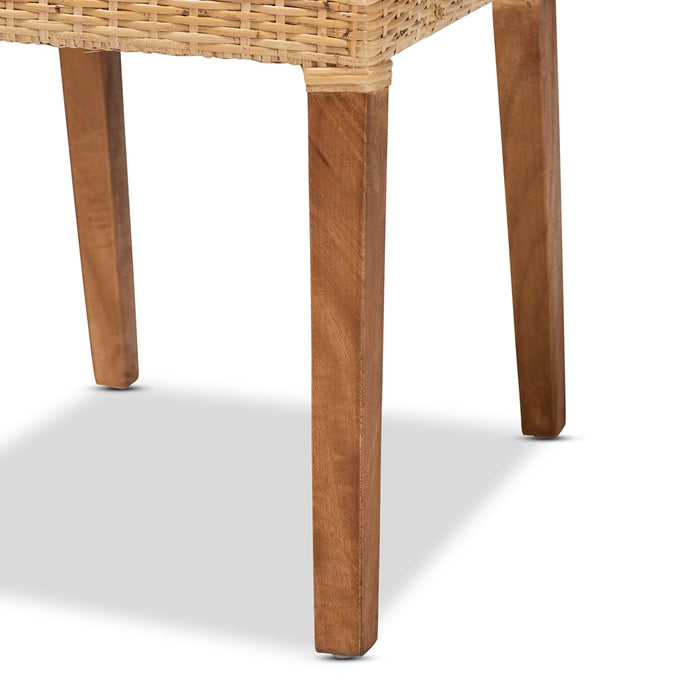 Lesia Rattan Dining Chair Set – 2 Pieces