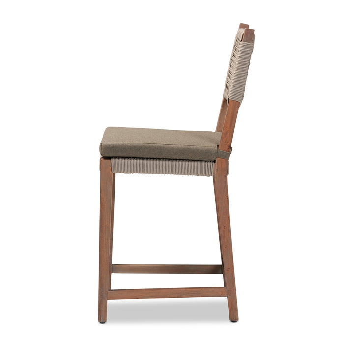 Heyna Woven Rope Counter Stool