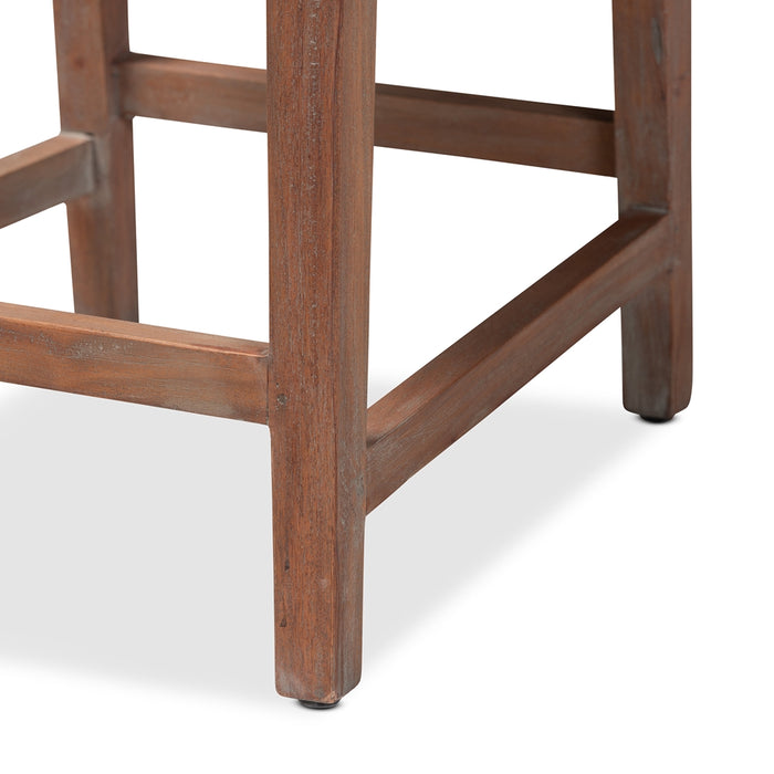 Heyna Woven Rope Counter Stool