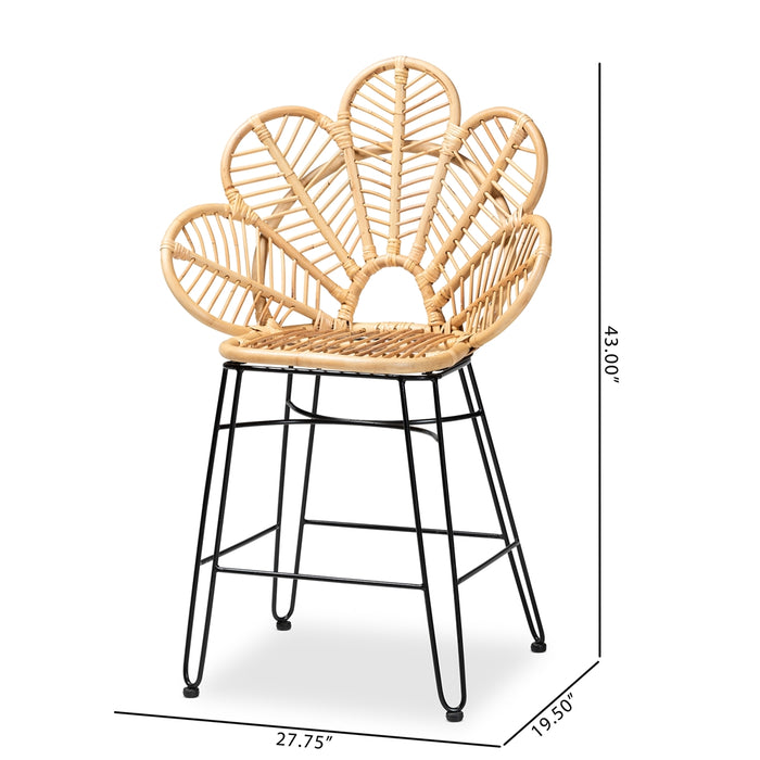 Garan Bohemian Rattan Counter Stool