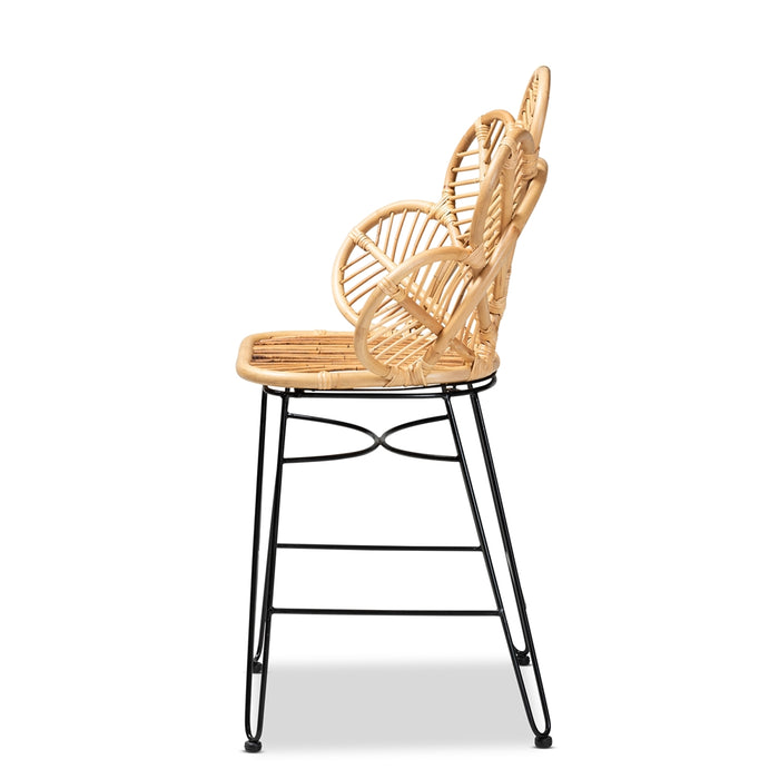 Garan Bohemian Rattan Counter Stool