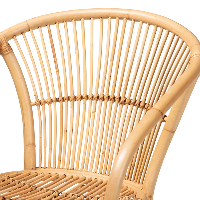 Murai Bohemian Rattan Counter Stool