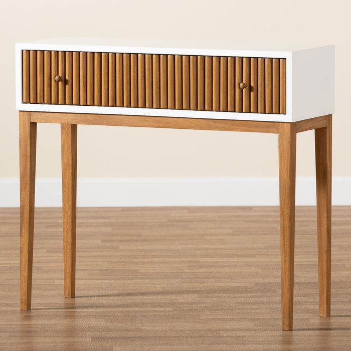 ODILE BAYUR WOOD CONSOLE TABLE