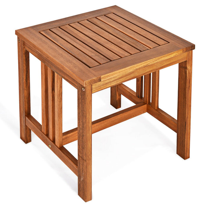 3PC Solid Wood Outdoor Patio Sofa Furniture Set - Cool Stuff & Accessories