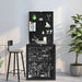 Convertible Wall Mounted Table with A Chalkboard/Black - Cool Stuff & Accessories