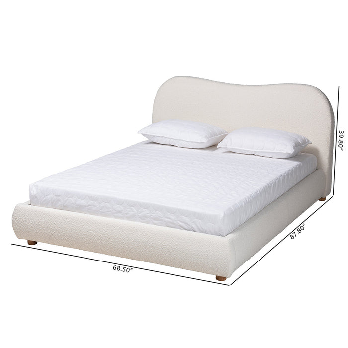 MAYA MODERN QUEEN SIZE PLATFORM BED