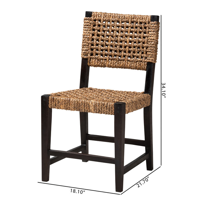 ALISE MODERN BOHEMIAN FIBER DINING CHAIR