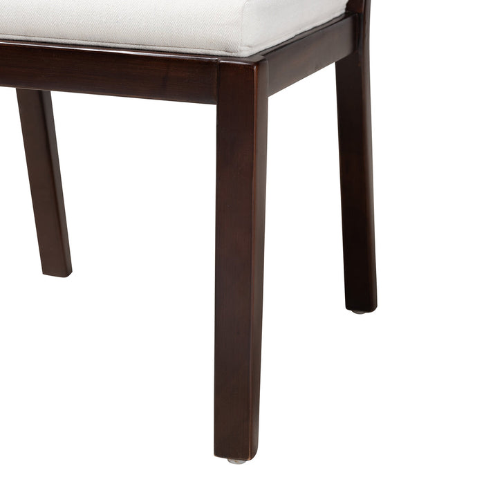 JOANA MODERN BOHEMIAN 2 PIECE DINING CHAIR SET