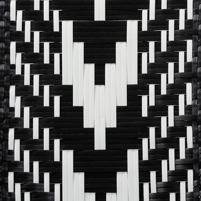 Wallis French Two Tone Black And White Dining Chair