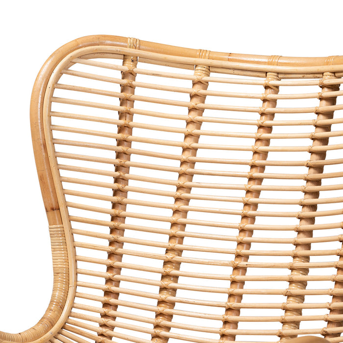 COLORADO MODERN RATTAN ACCENT CHAIR/NATURAL