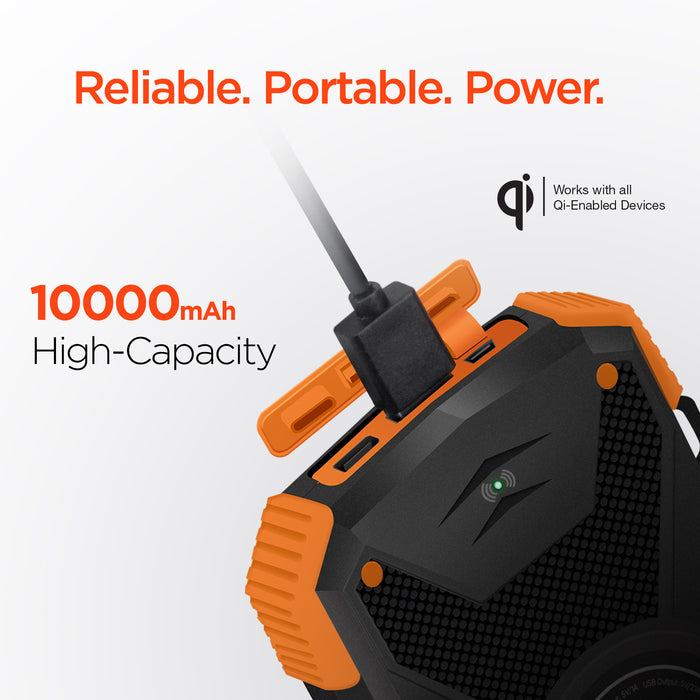 Solar 10000mAh Wireless Power Bank - Cool Stuff & Accessories