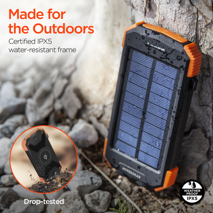 Solar 10000mAh Wireless Power Bank - Cool Stuff & Accessories