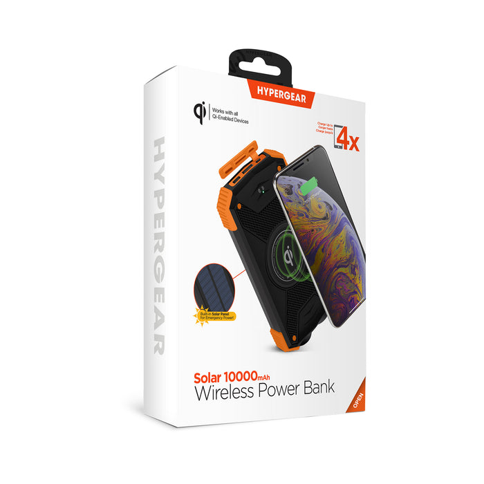 Solar 10000mAh Wireless Power Bank - Cool Stuff & Accessories